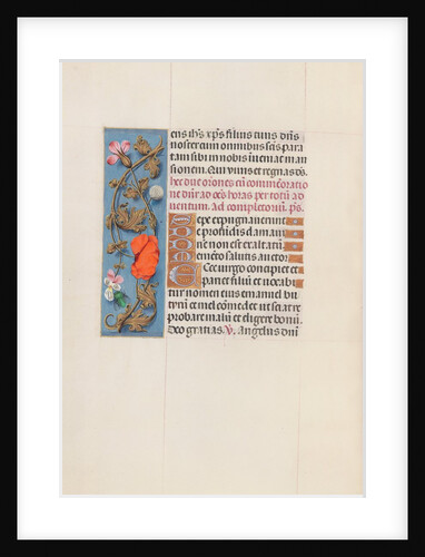 Hours of Queen Isabella the Catholic, Queen of Spain: Fol. 161v, c. 1500 by Master of the First Prayerbook of Maximillian