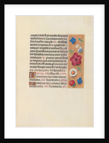 Hours of Queen Isabella the Catholic, Queen of Spain: Fol. 164r, c. 1500 by Master of the First Prayerbook of Maximillian