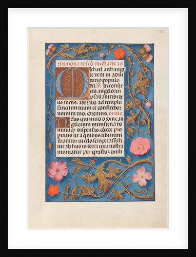 Hours of Queen Isabella the Catholic, Queen of Spain: Fol. 168r, c. 1500 by Master of the First Prayerbook of Maximillian