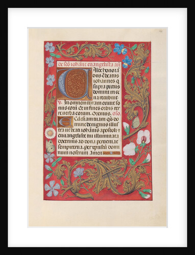 Hours of Queen Isabella the Catholic, Queen of Spain: Fol. 172r, c. 1500 by Master of the First Prayerbook of Maximillian