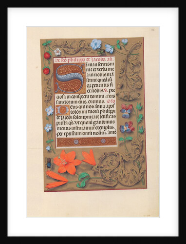 Hours of Queen Isabella the Catholic, Queen of Spain: Fol. 176r, c. 1500 by Master of the First Prayerbook of Maximillian