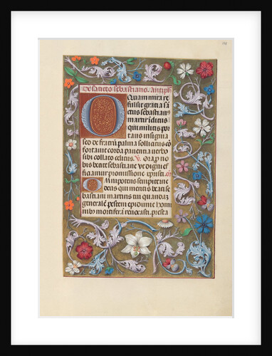 Hours of Queen Isabella the Catholic, Queen of Spain: Fol. 178r, c. 1500 by Master of the First Prayerbook of Maximillian