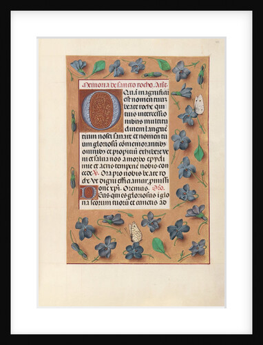 Hours of Queen Isabella the Catholic, Queen of Spain: Fol. 182r, c. 1500 by Master of the First Prayerbook of Maximillian