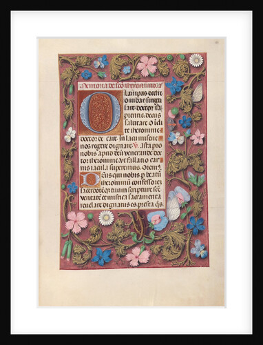 Hours of Queen Isabella the Catholic, Queen of Spain: Fol. 186r, c. 1500 by Master of the First Prayerbook of Maximillian