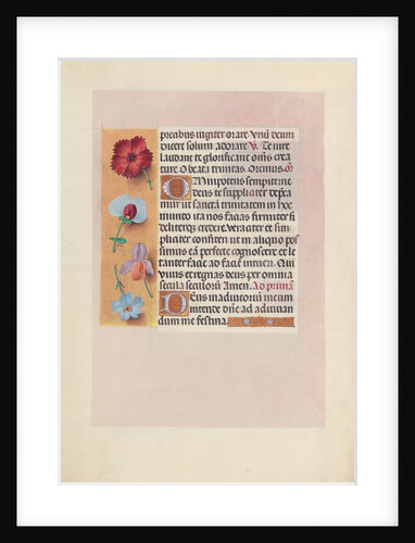 Hours of Queen Isabella the Catholic, Queen of Spain: Fol. 18v, c. 1500 by Master of the First Prayerbook of Maximillian