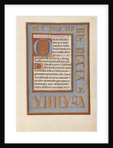 Hours of Queen Isabella the Catholic, Queen of Spain: Fol. 196r, c. 1500 by Master of the First Prayerbook of Maximillian