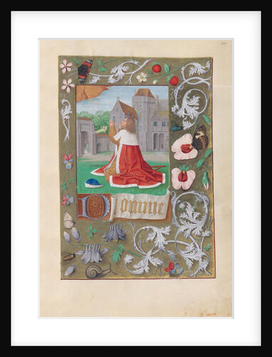 Hours of Queen Isabella the Catholic, Queen of Spain: Fol. 200r, David, c. 1500 by Master of the First Prayerbook of Maximillian