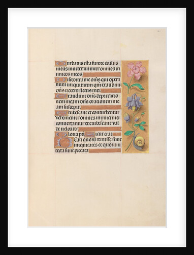 Hours of Queen Isabella the Catholic, Queen of Spain: Fol. 201r, c. 1500 by Master of the First Prayerbook of Maximillian