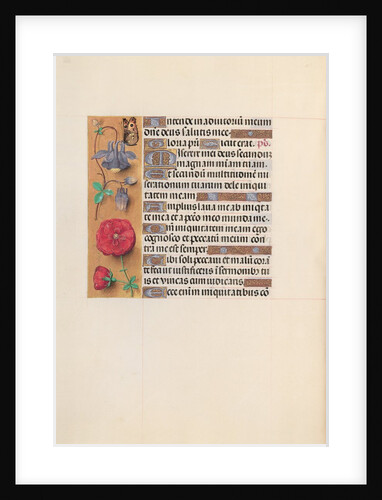 Hours of Queen Isabella the Catholic, Queen of Spain: Fol. 204v, c. 1500 by Master of the First Prayerbook of Maximillian