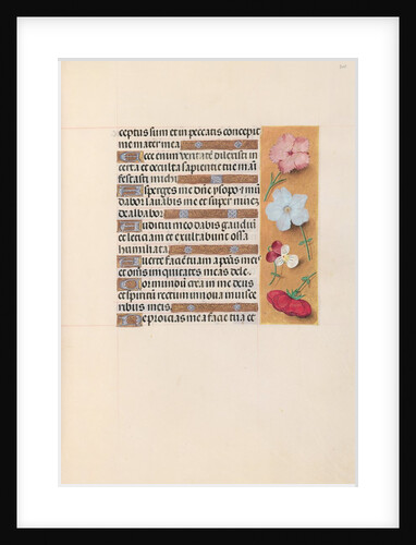 Hours of Queen Isabella the Catholic, Queen of Spain: Fol. 205r, c. 1500 by Master of the First Prayerbook of Maximillian