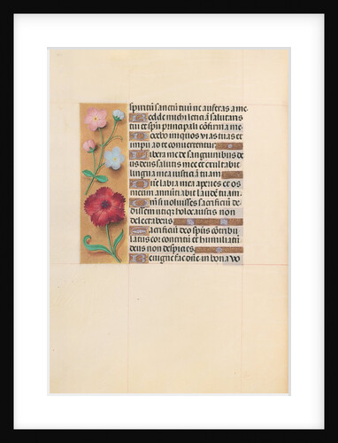 Hours of Queen Isabella the Catholic, Queen of Spain: Fol. 205v, c. 1500 by Master of the First Prayerbook of Maximillian