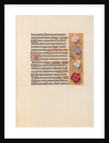 Hours of Queen Isabella the Catholic, Queen of Spain: Fol. 206r, c. 1500 by Master of the First Prayerbook of Maximillian