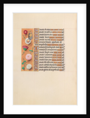 Hours of Queen Isabella the Catholic, Queen of Spain: Fol. 211v, c. 1500 by Master of the First Prayerbook of Maximillian