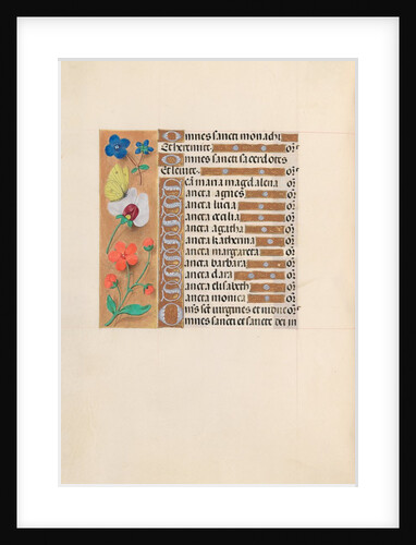 Hours of Queen Isabella the Catholic, Queen of Spain: Fol. 212v, c. 1500 by Master of the First Prayerbook of Maximillian