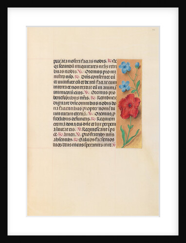 Hours of Queen Isabella the Catholic, Queen of Spain: Fol. 216r, c. 1500 by Master of the First Prayerbook of Maximillian