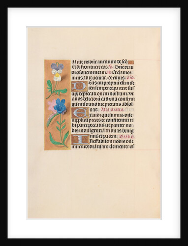 Hours of Queen Isabella the Catholic, Queen of Spain: Fol. 216v, c. 1500 by Master of the First Prayerbook of Maximillian