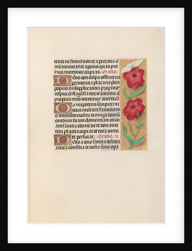 Hours of Queen Isabella the Catholic, Queen of Spain: Fol. 217r, c. 1500 by Master of the First Prayerbook of Maximillian