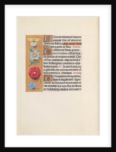 Hours of Queen Isabella the Catholic, Queen of Spain: Fol. 21v, c. 1500 by Master of the First Prayerbook of Maximillian