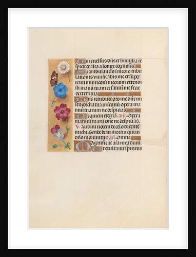 Hours of Queen Isabella the Catholic, Queen of Spain: Fol. 223v, c. 1500 by Master of the First Prayerbook of Maximillian