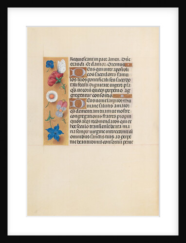 Hours of Queen Isabella the Catholic, Queen of Spain: Fol. 225v, c. 1500 by Master of the First Prayerbook of Maximillian