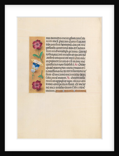 Hours of Queen Isabella the Catholic, Queen of Spain: Fol. 231v, c. 1500 by Master of the First Prayerbook of Maximillian