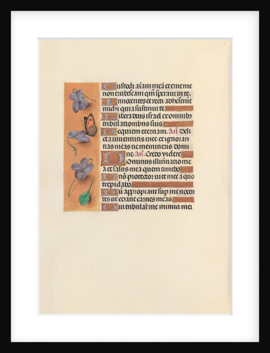 Hours of Queen Isabella the Catholic, Queen of Spain: Fol. 235v, c. 1500 by Master of the First Prayerbook of Maximillian