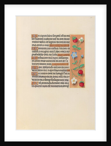 Hours of Queen Isabella the Catholic, Queen of Spain: Fol. 240r, c. 1500 by Master of the First Prayerbook of Maximillian