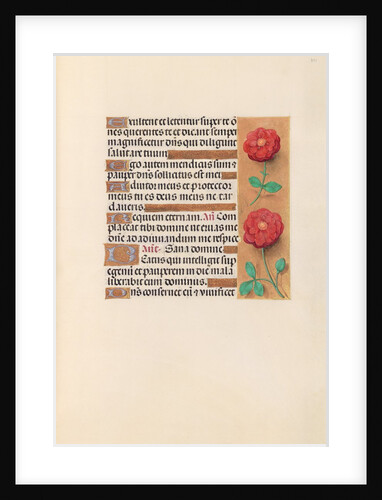 Hours of Queen Isabella the Catholic, Queen of Spain: Fol. 241r, c. 1500 by Master of the First Prayerbook of Maximillian