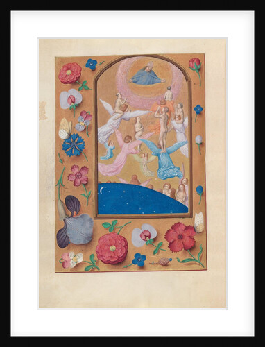 Hours of Queen Isabella the Catholic, Queen of Spain: Fol. 24v, Souls of the Saved?, c. 1500 by Master of the First Prayerbook of Maximillian