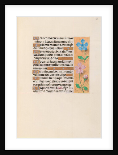 Hours of Queen Isabella the Catholic, Queen of Spain: Fol. 255r, c. 1500 by Master of the First Prayerbook of Maximillian