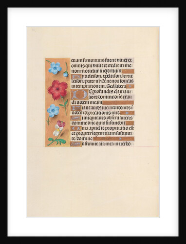 Hours of Queen Isabella the Catholic, Queen of Spain: Fol. 255v, c. 1500 by Master of the First Prayerbook of Maximillian