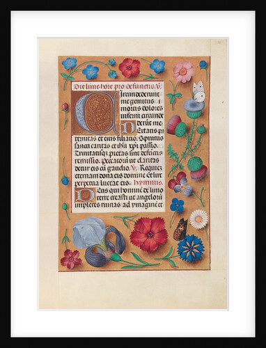 Hours of Queen Isabella the Catholic, Queen of Spain: Fol. 25r, c. 1500 by Master of the First Prayerbook of Maximillian