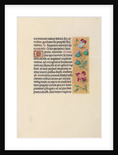 Hours of Queen Isabella the Catholic, Queen of Spain: Fol. 26r, c. 1500 by Master of the First Prayerbook of Maximillian