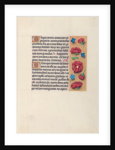 Hours of Queen Isabella the Catholic, Queen of Spain: Fol. 28r, c. 1500 by Master of the First Prayerbook of Maximillian