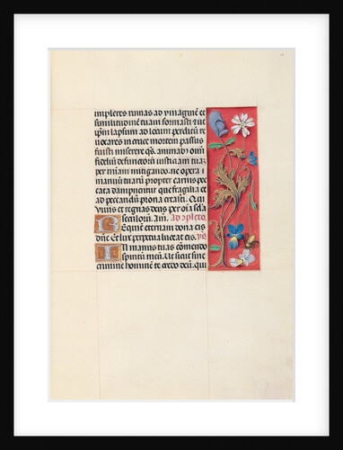 Hours of Queen Isabella the Catholic, Queen of Spain: Fol. 29r, c. 1500 by Master of the First Prayerbook of Maximillian