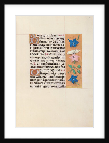 Hours of Queen Isabella the Catholic, Queen of Spain: Fol. 33r, c. 1500 by Master of the First Prayerbook of Maximillian