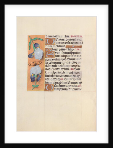 Hours of Queen Isabella the Catholic, Queen of Spain: Fol. 33v, c. 1500 by Master of the First Prayerbook of Maximillian