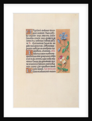 Hours of Queen Isabella the Catholic, Queen of Spain: Fol. 39r, c. 1500 by Master of the First Prayerbook of Maximillian