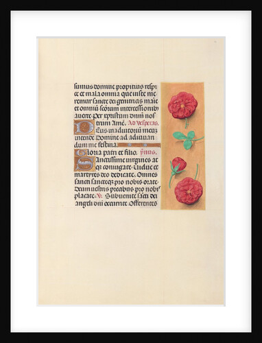 Hours of Queen Isabella the Catholic, Queen of Spain: Fol. 41r, c. 1500 by Master of the First Prayerbook of Maximillian