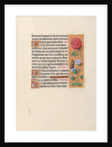 Hours of Queen Isabella the Catholic, Queen of Spain: Fol. 46r, c. 1500 by Master of the First Prayerbook of Maximillian