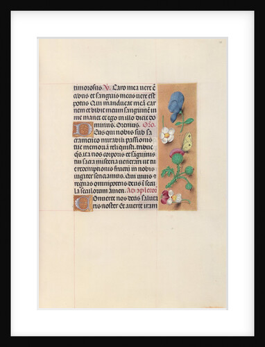 Hours of Queen Isabella the Catholic, Queen of Spain: Fol. 48r, c. 1500 by Master of the First Prayerbook of Maximillian