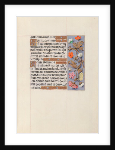 Hours of Queen Isabella the Catholic, Queen of Spain: Fol. 51r, c. 1500 by Master of the First Prayerbook of Maximillian