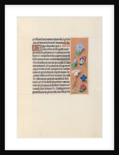 Hours of Queen Isabella the Catholic, Queen of Spain: Fol. 54r, c. 1500 by Master of the First Prayerbook of Maximillian