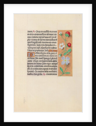 Hours of Queen Isabella the Catholic, Queen of Spain: Fol. 55r, c. 1500 by Master of the First Prayerbook of Maximillian