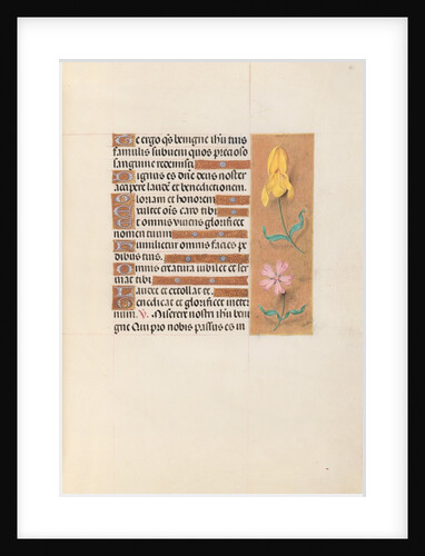 Hours of Queen Isabella the Catholic, Queen of Spain: Fol. 56r, c. 1500 by Master of the First Prayerbook of Maximillian