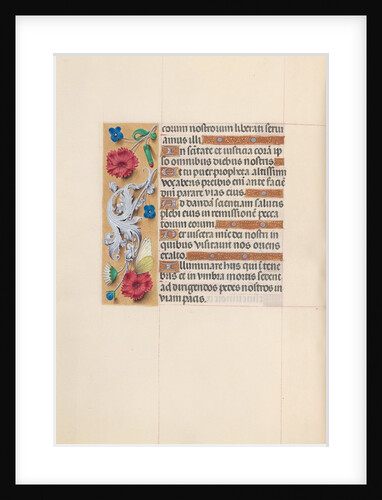 Hours of Queen Isabella the Catholic, Queen of Spain: Fol. 59v, c. 1500 by Master of the First Prayerbook of Maximillian