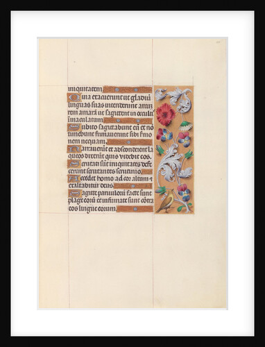 Hours of Queen Isabella the Catholic, Queen of Spain: Fol. 64r, c. 1500 by Master of the First Prayerbook of Maximillian