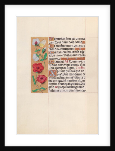 Hours of Queen Isabella the Catholic, Queen of Spain: Fol. 64v, c. 1500 by Master of the First Prayerbook of Maximillian