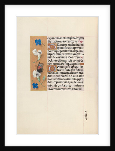 Hours of Queen Isabella the Catholic, Queen of Spain: Fol. 67v, c. 1500 by Master of the First Prayerbook of Maximillian