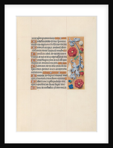 Hours of Queen Isabella the Catholic, Queen of Spain: Fol. 70r, c. 1500 by Master of the First Prayerbook of Maximillian